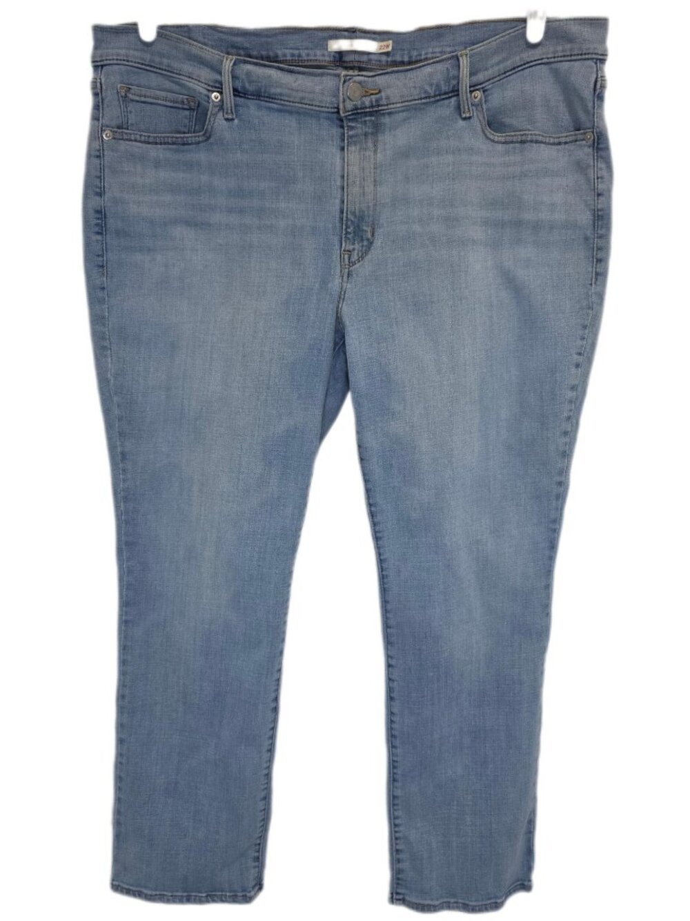 1528 Levi's Classic Straight Plus Soft&Stretchy Lightweight Denim Jeans Sz.22W